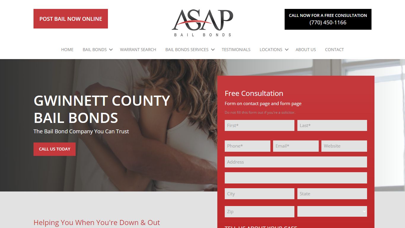 Gwinnett County Bail Bonds | ASAP Bonding
