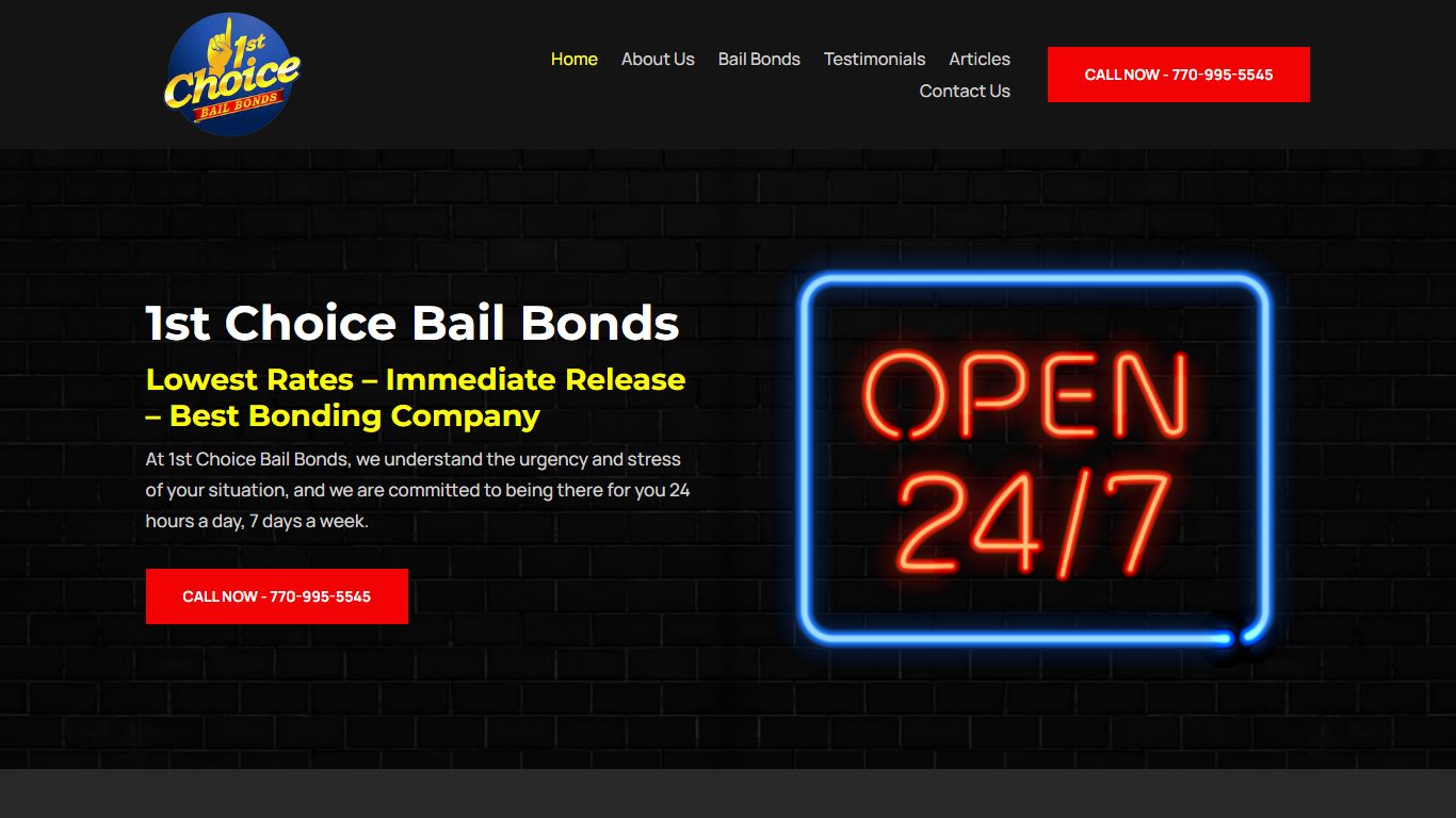 Bail Bonds in Gwinnett County | 1st Choice Bail Bonds